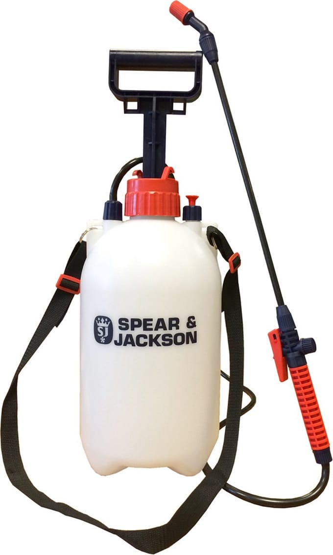 Spear & Jackson Drukspuit 5 Liter - Druksproeier - Onkruidverdelger - Sproeier - Drukspuiten