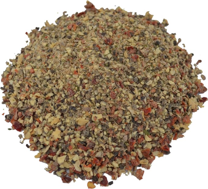 De Kruidenbaron - Citroenpeper met zout - strooibus 300 gram
