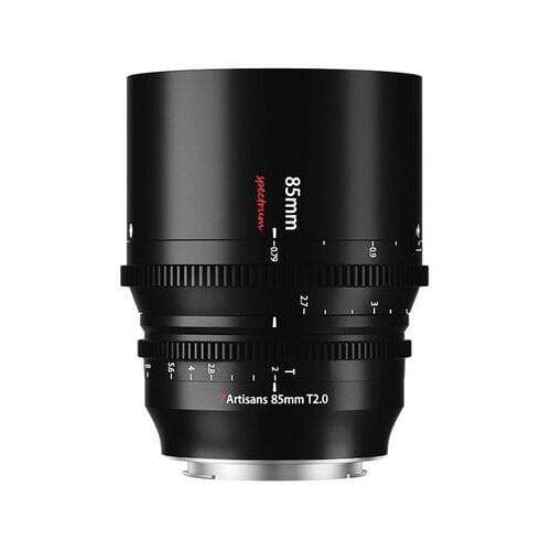 7Artisans 85mm T2.0 Canon RF MILC/SLR Bioscooplens Zwart