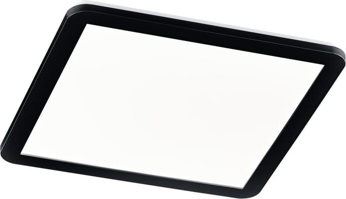 REALITY CAMILLUS - Plafondlamp - Zwart mat - incl. 1x SMD 22W D: 40 cm - Dimbaar
