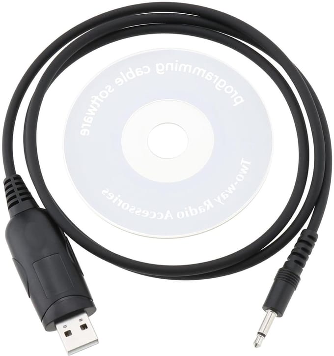 Dailygoody - Programmeerkabel - USB interfacekabel - 1 meter - Controle - Compatibel met ICOM-radio's - Ideaal voor programmeer- en configuratiedo...