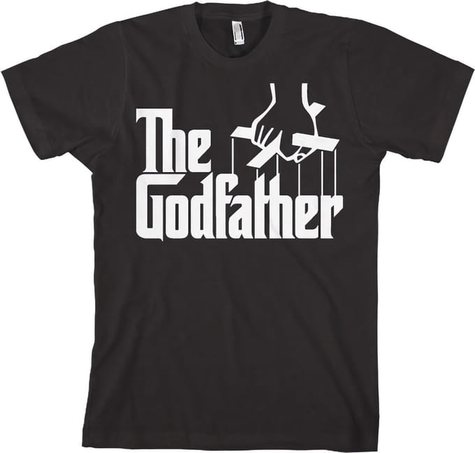 Godfather Logo Big Tall T-shirt PM-1-TGF007-H8-11