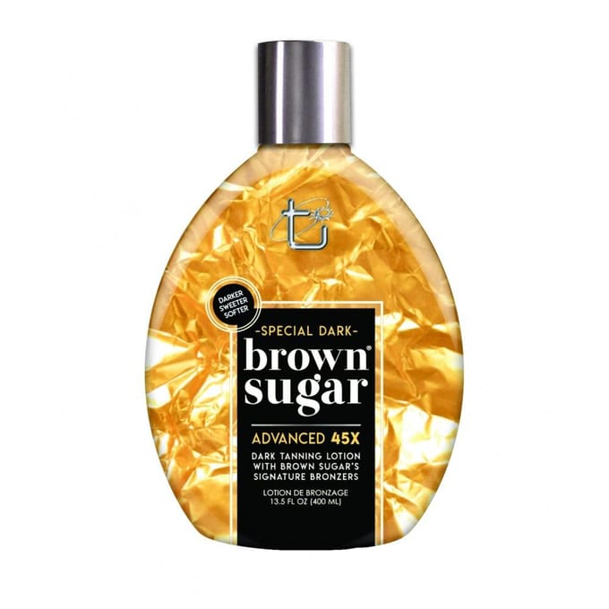 BROWN SUGAR SPECIAL DARK Zonnebankcreme ADVANCED 100X DARK BRONZER - 400 ml