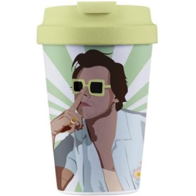 Chic.mic bioloco pla/plant beker to go - golden