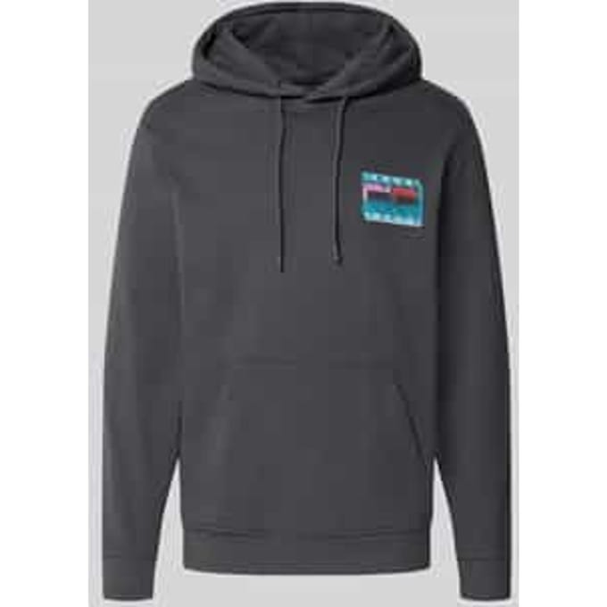 Regular fit hoodie van puur katoen