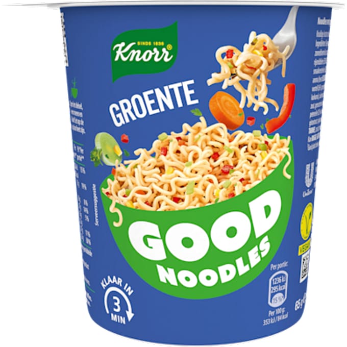 Good Noodles Knorr groenten cup