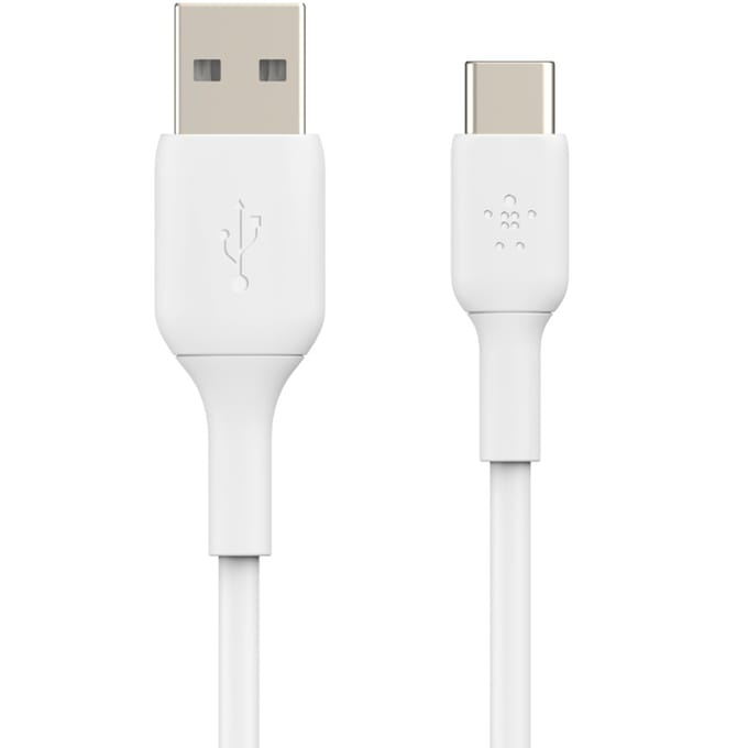 Belkin BOOST↑CHARGE - USB-A naar USB-C Kabel - 1 Meter - 12W - Wit