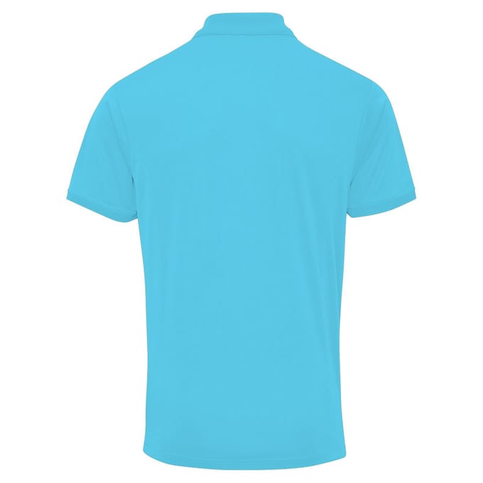 Premier Heren Coolchecker Pique korte mouw Polo T-Shirt (Turquoise)