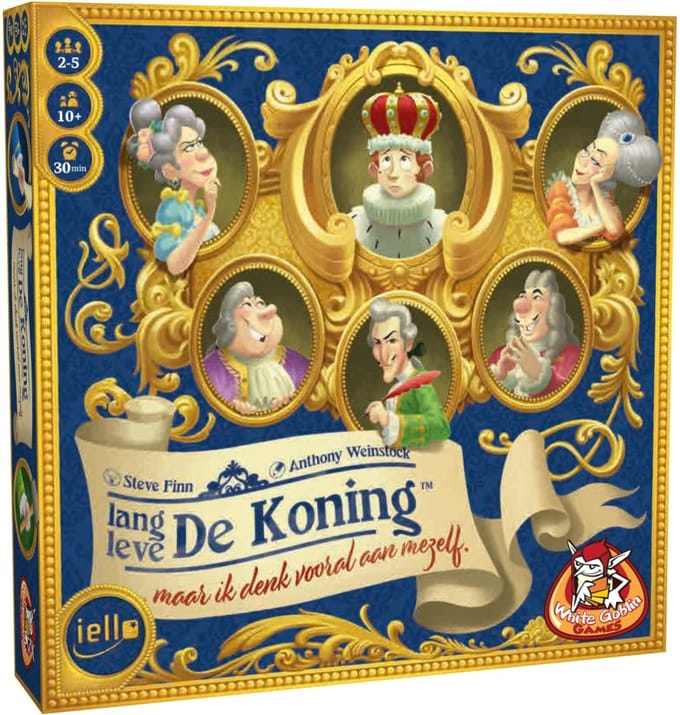 White Goblin Games - Lang Leve de Koning - Bordspel