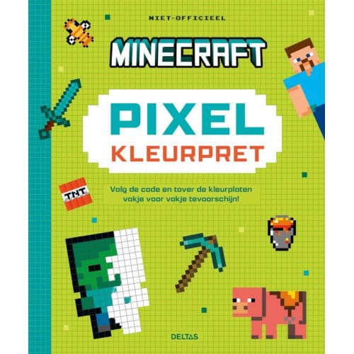 Deltas - Minecraft Pixel Kleurpret - Kleurboek voor Creativiteit