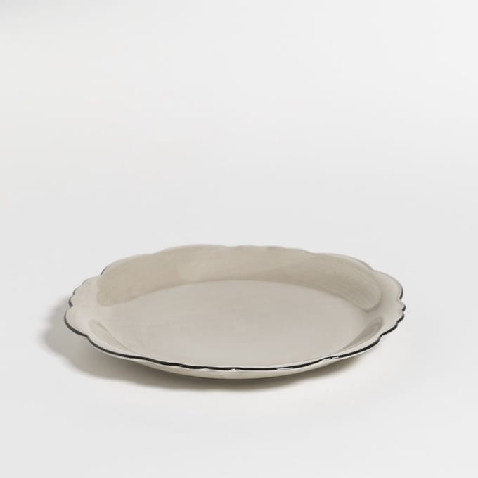 The Table | Attic Dinerbord - Oyster - Taupe - Borden - Dinerborden Ø 26 cm