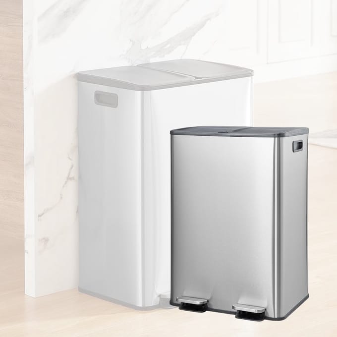 CRLYN® Prullenbak 60L - Afvalbak 60L - Pedaalemmer