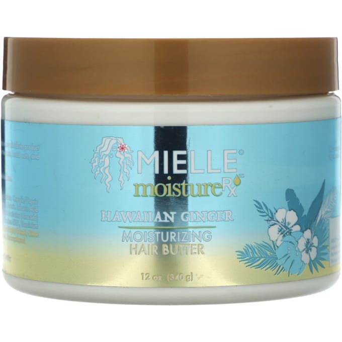 Mielle, Moisture RX, beurre capillaire hydratant, gingembre hawaïen, 340 g (340 g) brown