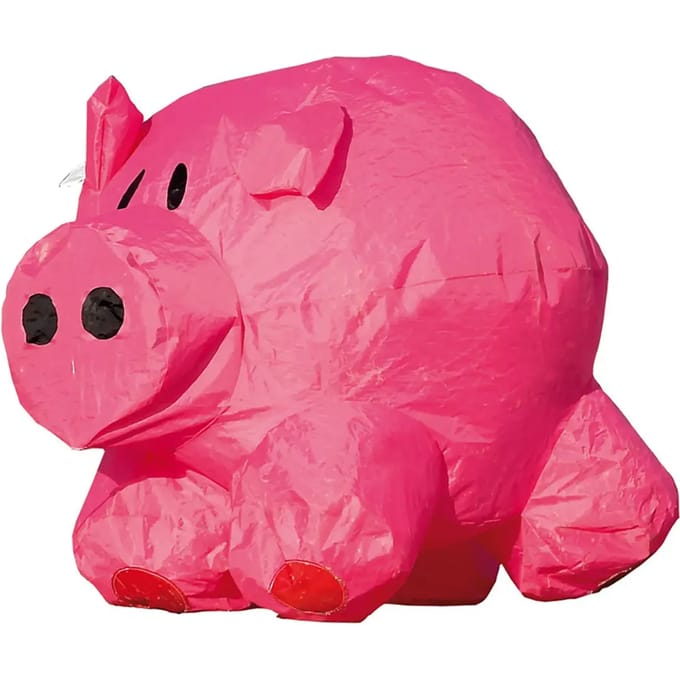 Hq Kites Bouncing Buddy Porky 50 Cm Roze