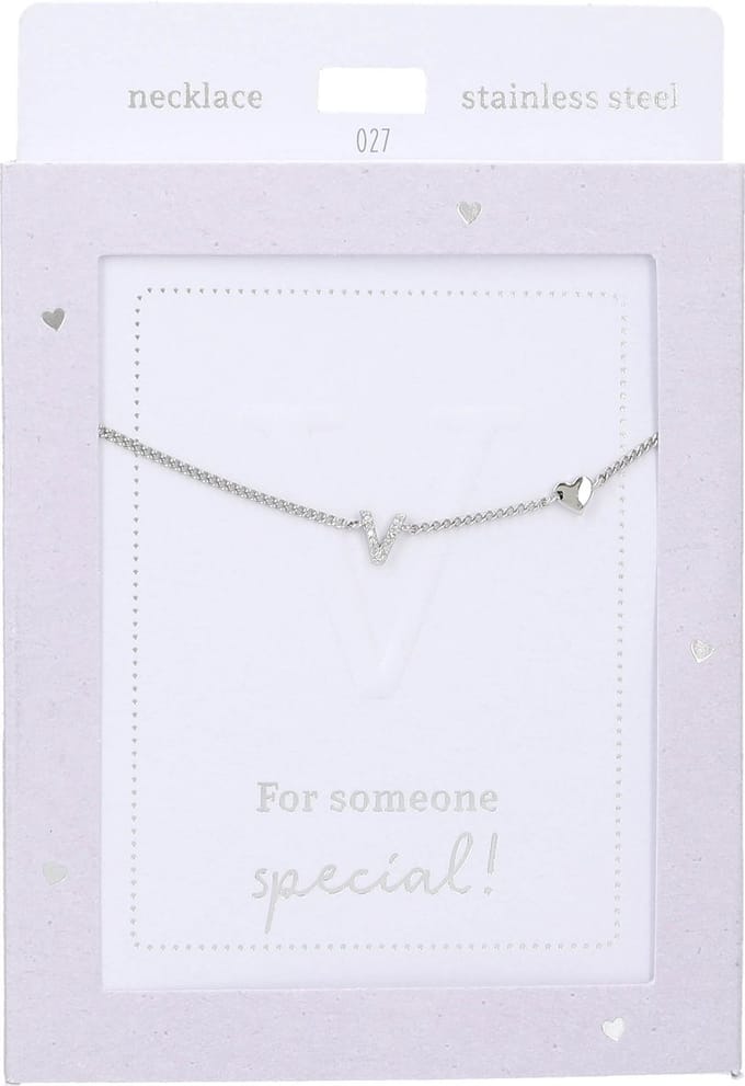 Depesche - Ketting "Heart of Gold" - mot. 027 - V - silver