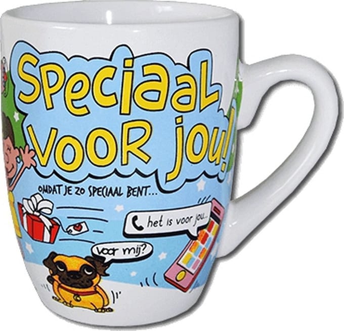 Cartoon mok Speciaal voor jou!