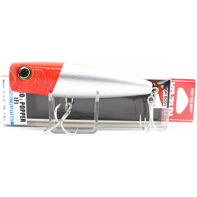 Yo Zuri Hydro Popper 90 mm drijvend kunstaas R1151-RH (1489) gray