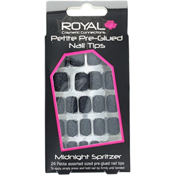 Royal Nageltips Midnight Spritzer Petite - 24 stuks