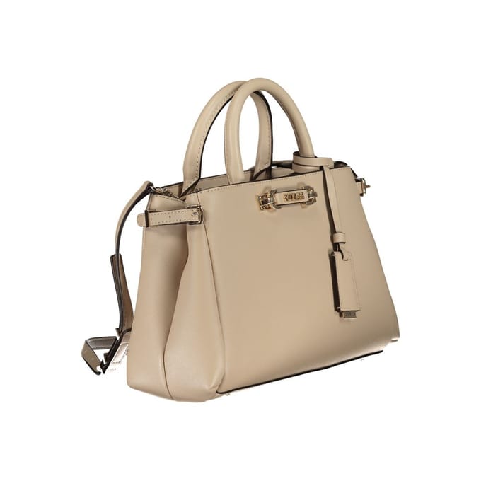 GUESS Handtas Schoudertas Lefia Luxury Satchel Simply Taupe