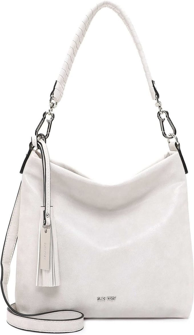 SURI FREY Schoudertas Ally Shoulder Bag Ecru Crème
