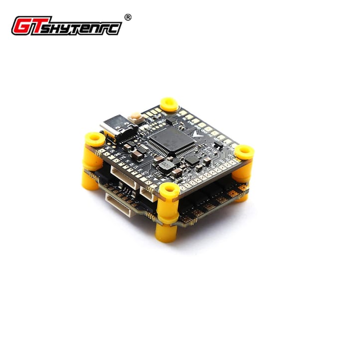 GTSKYTENRC Tracker F405 V2 F4 V3S Vluchtcontroller FC BLS-50A 4-in-1 ESC Stack voor Afstandsbediening FPV zwart