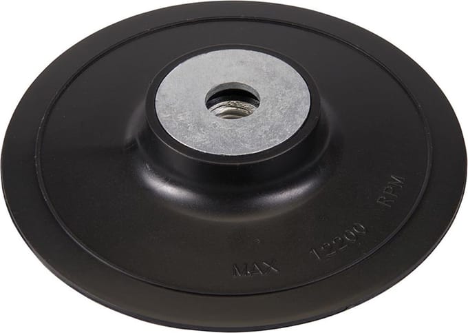 Silverline Steunschijf voor vezel schuurschijven - ABS - Ø 125 mm - M14 draad
