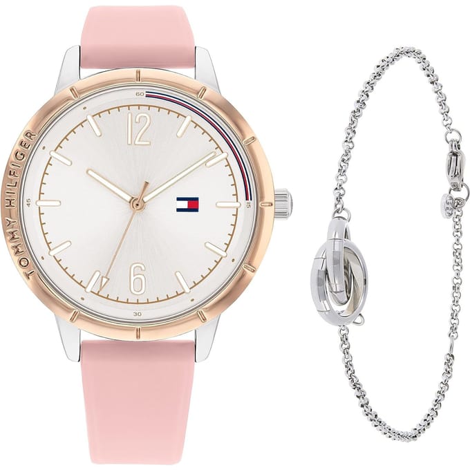 Tommy Hilfiger 2770152 Horloge - Siliconen - Roze - Ø 38 mm