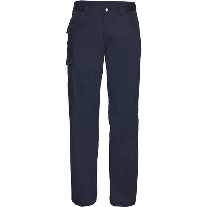 Russell Heren Polycotton Twill Werkbroek (Franse marine)