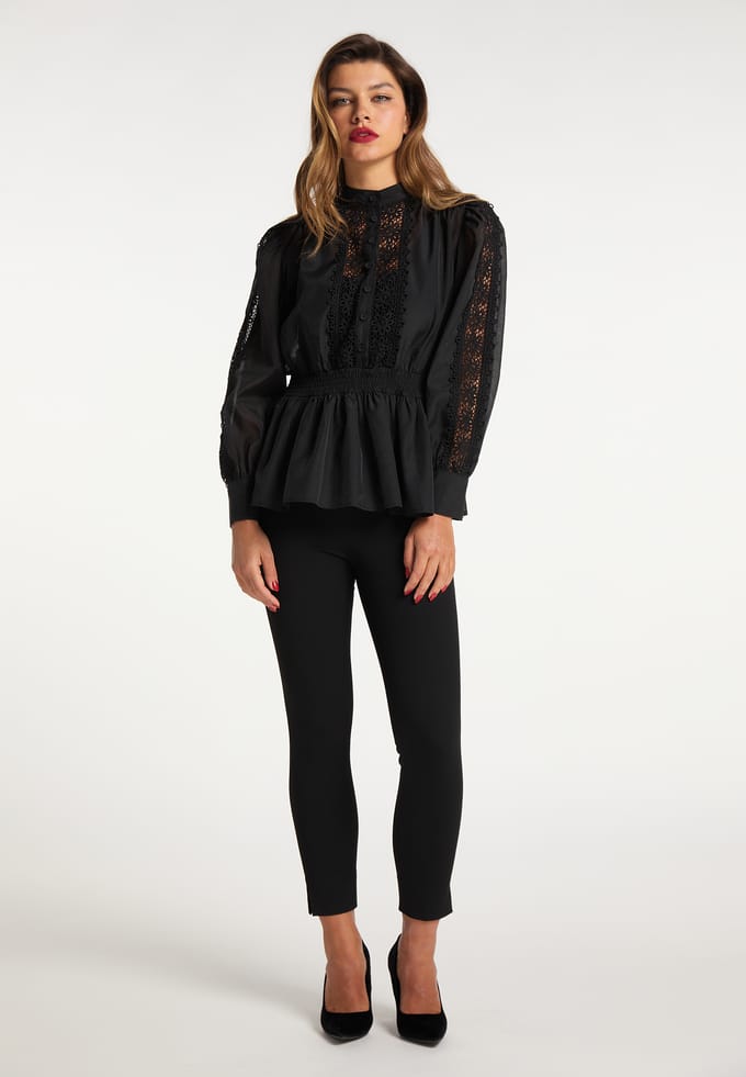 Faina Blouse Dames zwart