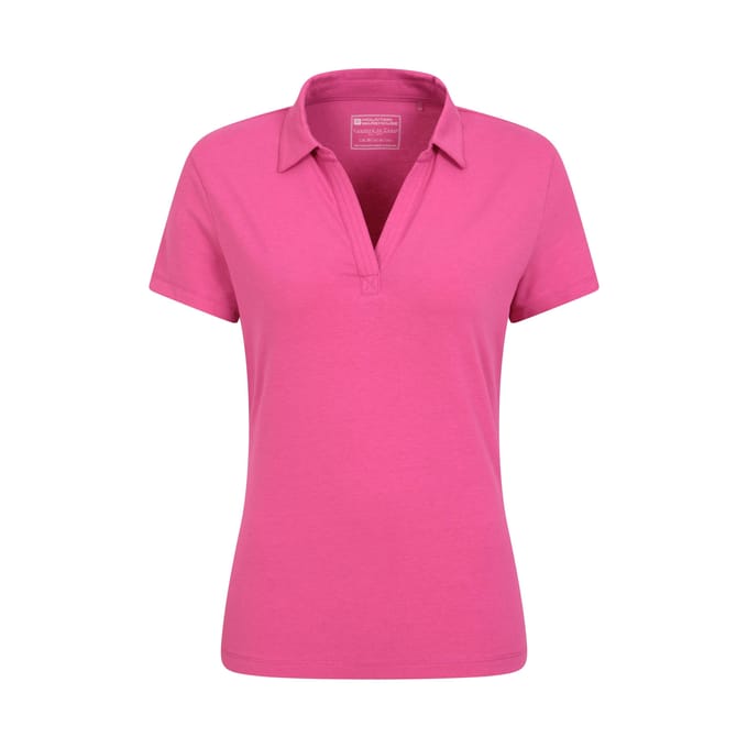 Mountain Warehouse Dames/Dames UV-bescherming Poloshirt (Helder Roze)