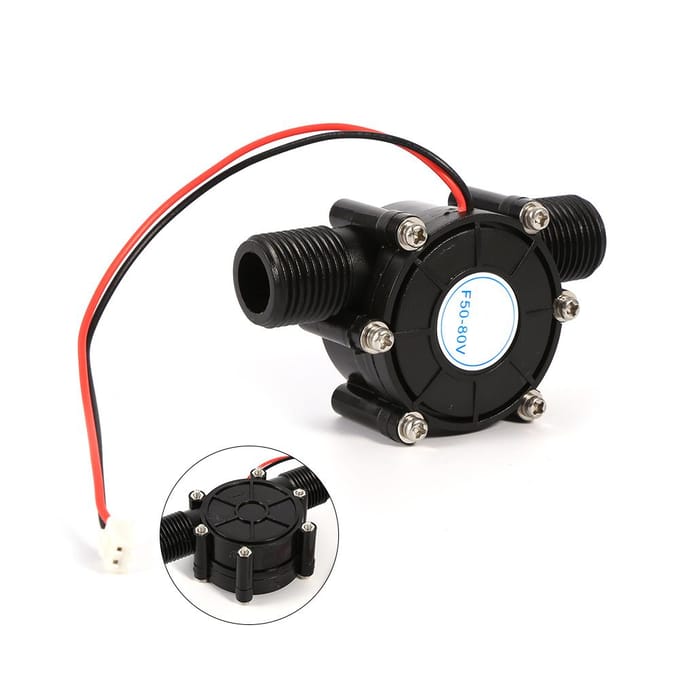 10W Hoog Vermogen Water Turbine Generator Micro Hydro-elektrische Oplaadtool DC 0~80V