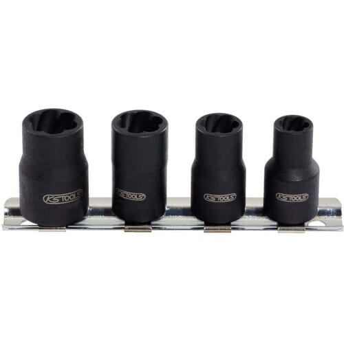 KS Tools 913.1450 1/4 spiraal-profieldopsteekset, 4-delig, 8-13mm