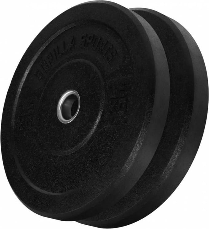 Gorilla Sports Bumper plate 2 x 15 kg - 50 mm