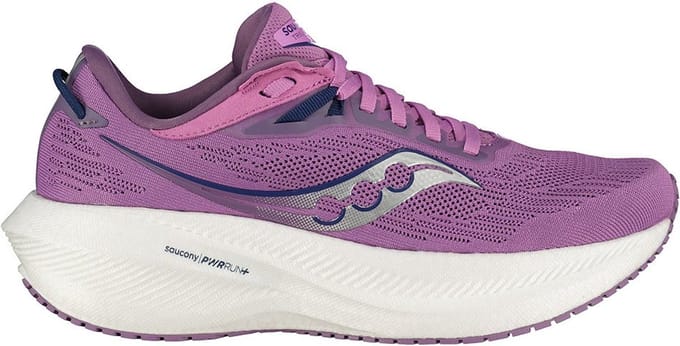 Saucony Triumph 21 Hardloopschoenen Paars EU 37 Vrouw