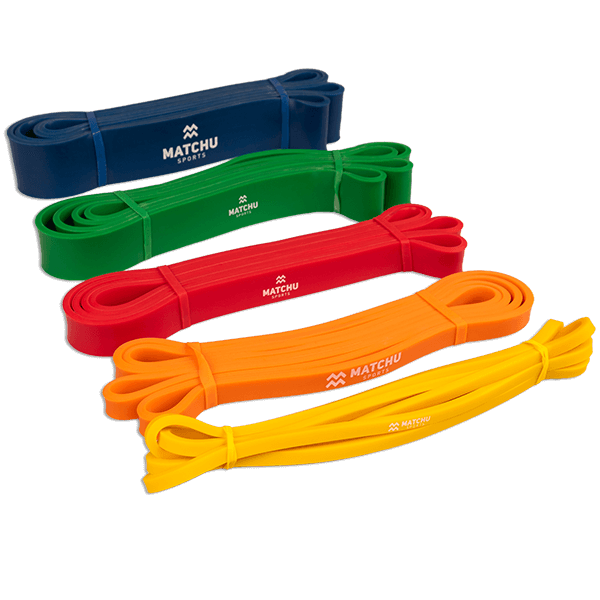Matchu Sports Power band extra light (13mm) - Oranje - 2 - 22 kg