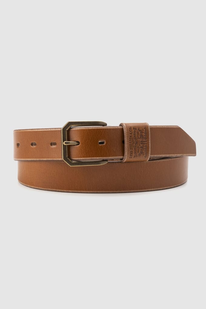 Levi's Wide Loop Two Horse Belt Tobacco Licffc Größe: 110 | Gürtel Outlet | Herren