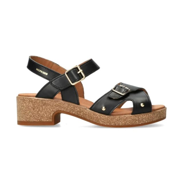 Mephisto Fedora - dames sandaal - Zwart - maat 36 (EU) 3.5 (UK)