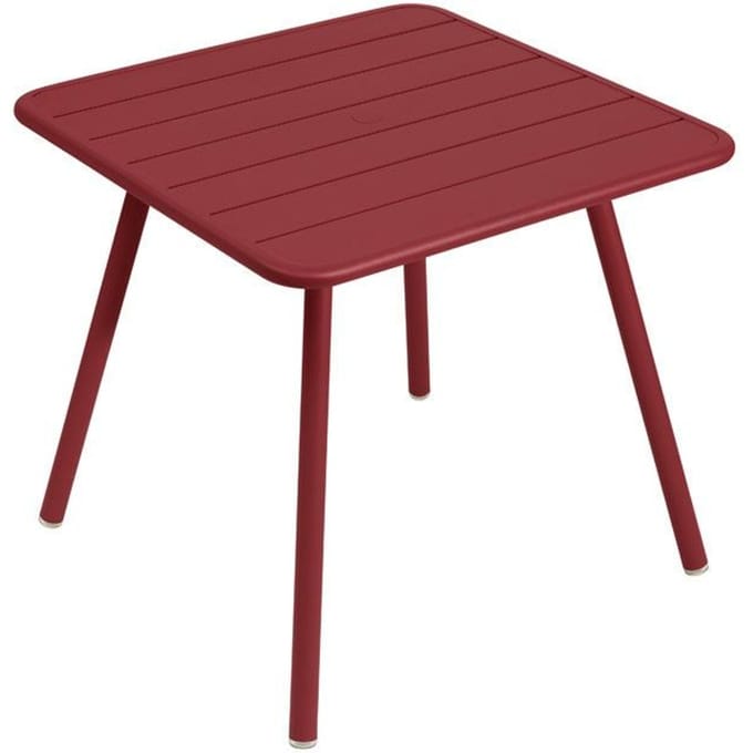 Fermob LUXEMBOURG tafel - 80 x 80 cm - 43 chili mat