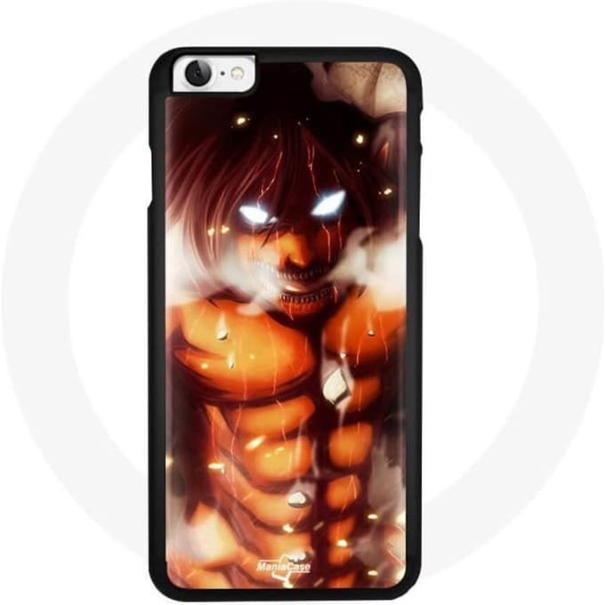 Coque Iphone 7 Eren Attack on Titans Anime Manga - Maniacase