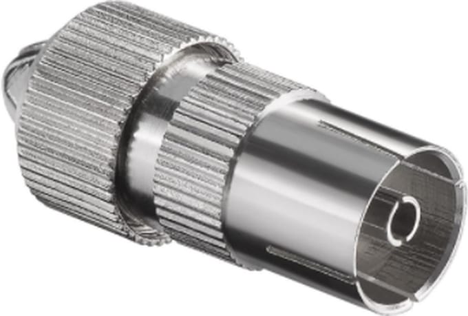 Coax stekker female - Voor satelliet tv