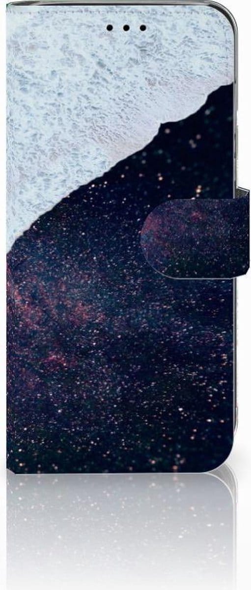 Huawei P20 Lite Book Case Sea in Space