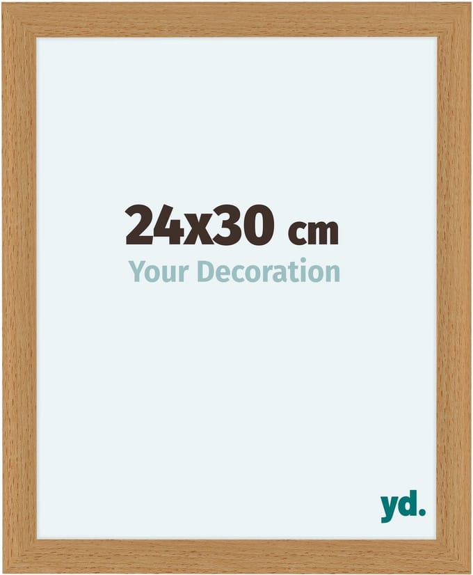 Your Decoration - Fotolijst 24x30 cm - MDF - Beuken - Como