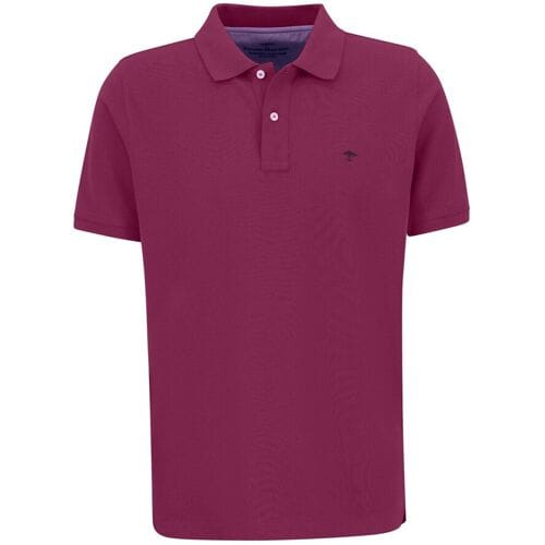 Fynch-Hatton Uni Cotton Polo Soft Supima Cotton Piqué Krokus / male