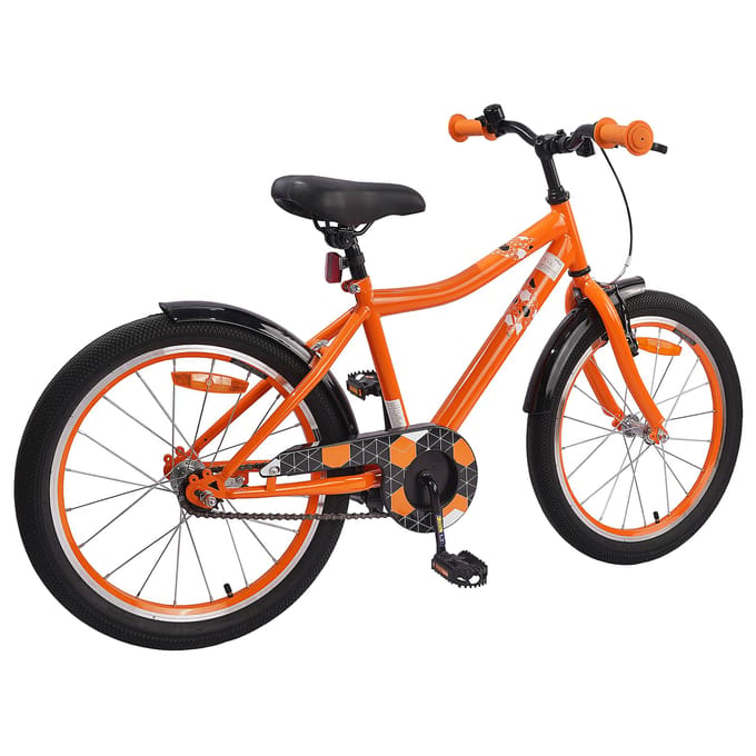 vidaXL - Kinderfiets - 18 - Inch - voor - 5-7 - jaar - oud - Oranje