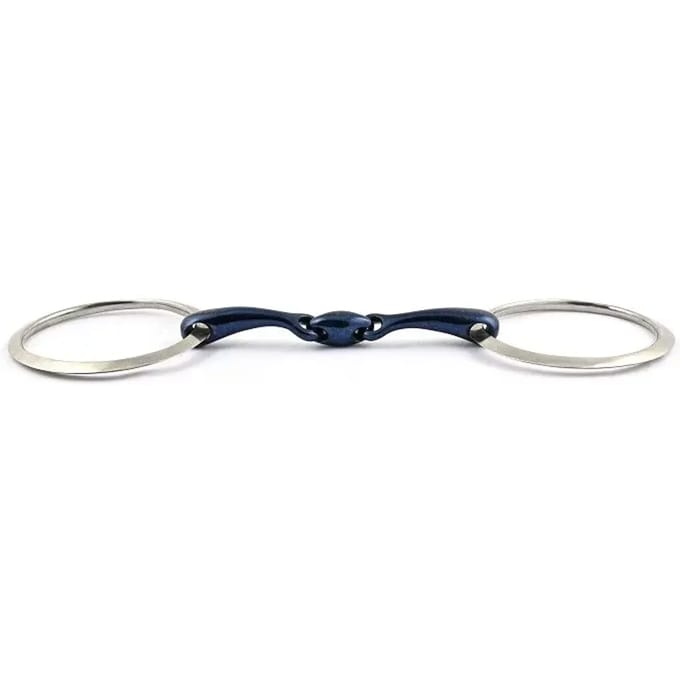 Dubbel bit voor paarden Jump'In Blue Steel