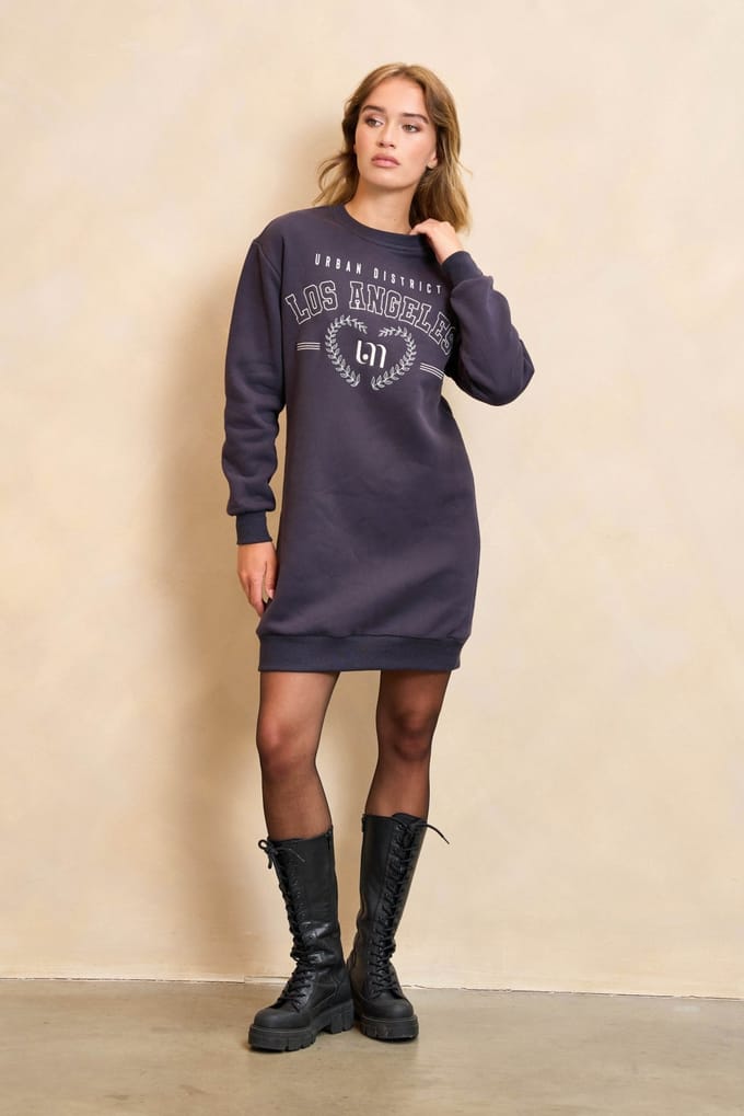 Jurk Crissi | Dark Grey