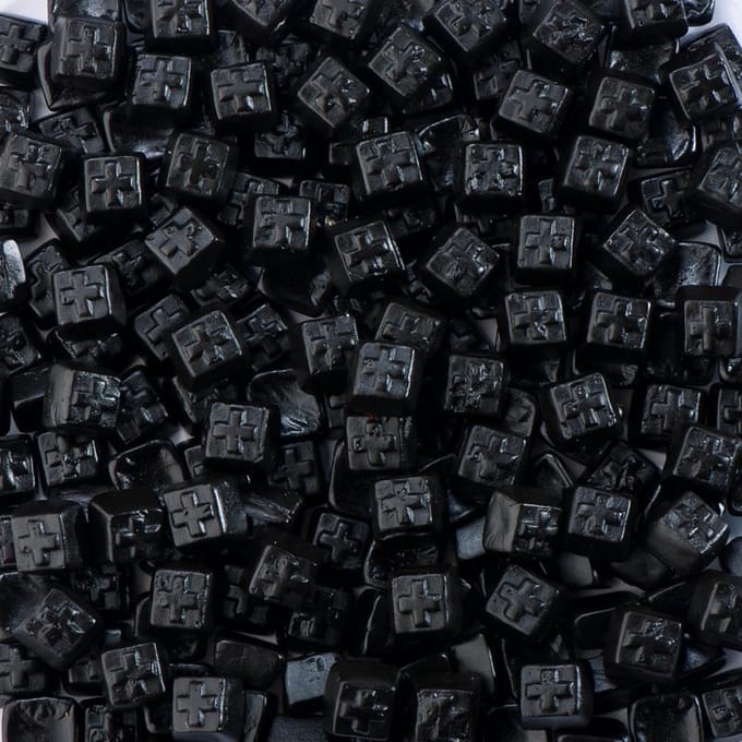 De Bron Menthol Kruisdrop suikervrij - 5 x 1 kilo