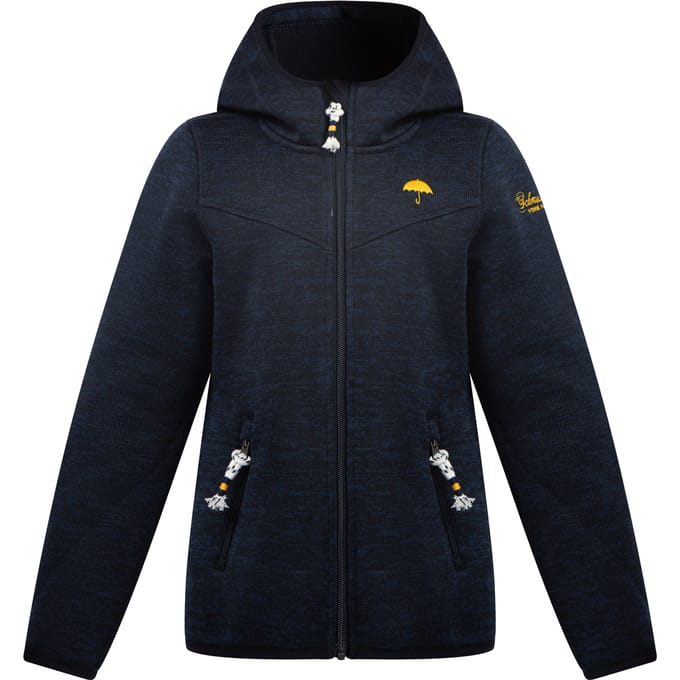 Schmuddelwedda Gebreide fleeceblouse voor meisjes meisjes (kinderen) marine gem