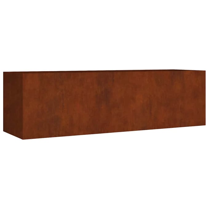 vidaXL - Plantenbak - verhoogd - 280x80x80 - cm - cortenstaal