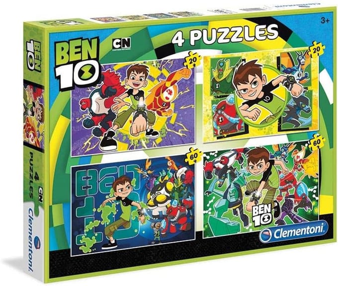Set van 4 Legpuzzels met 20 Stukjes - Tekening Kinderen